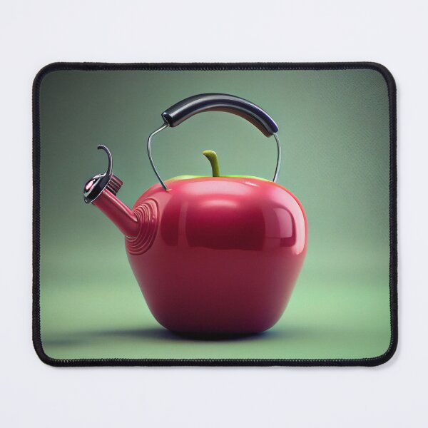 Artikelvorschau, A Step Lately Apple Kettle Digital Painting entworfen und verkauft von CodeAndColors.