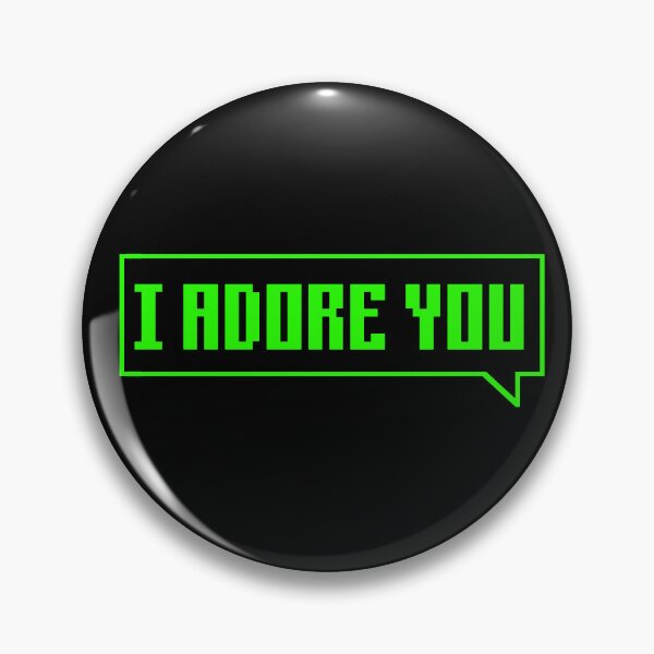 Item preview, I adore you - green designed and sold by Univers Gifts.