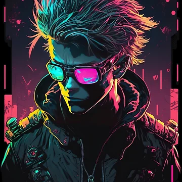 Artwork thumbnail, Cyberpunk Rider by ezps