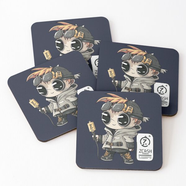 Item preview, Cute Zcash Cypherpunk Hacker - Cartoon Characters designed and sold by quick-drops.