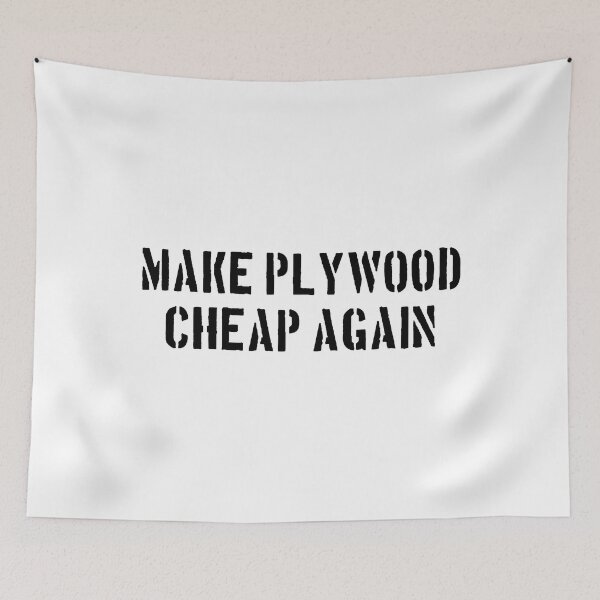 Item preview, Make Plywood Cheap Again - Funny Woodwork and Carpentry designed and sold by FirstTouch.