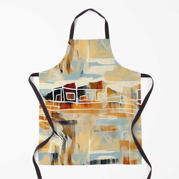 Item preview, Classic Balanced Semi Abstract Modern Farmhouse Pattern Digital Painting designed and sold by CodeAndColors.