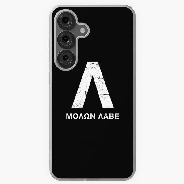 Item preview, Distressed Spartan Lambda - Molon Labe designed and sold by Jam Jar.