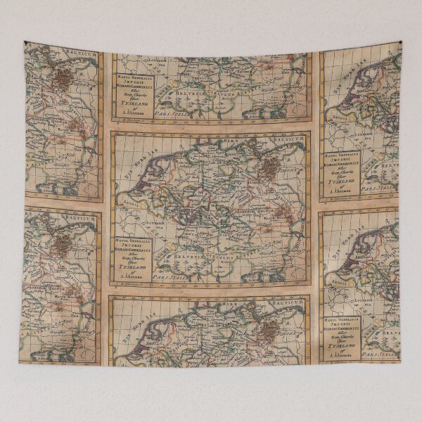 Item preview, Vintage Map of Germany from 1768 designed and sold by depresident.