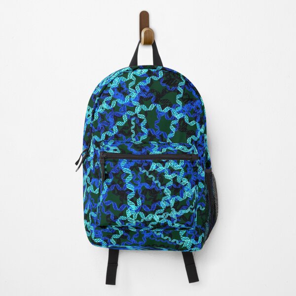Item preview, Aqua DNA Pattern designed and sold by vividbiology.