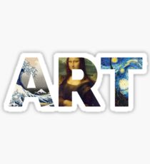 Berühmte Kunstwerke | Für Künstler Sticker