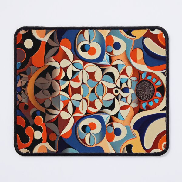 Item preview, Irregular Abstract Ceramic Traditional Pattern Digital Painting designed and sold by CodeAndColors.