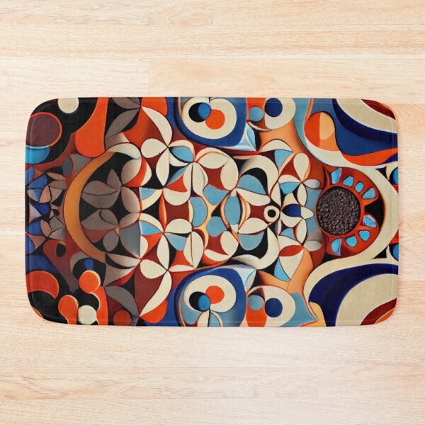 Item preview, Irregular Abstract Ceramic Traditional Pattern Digital Painting designed and sold by CodeAndColors.