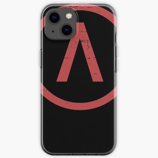Red Sparta Lambda Symbol iPhone Soft Case