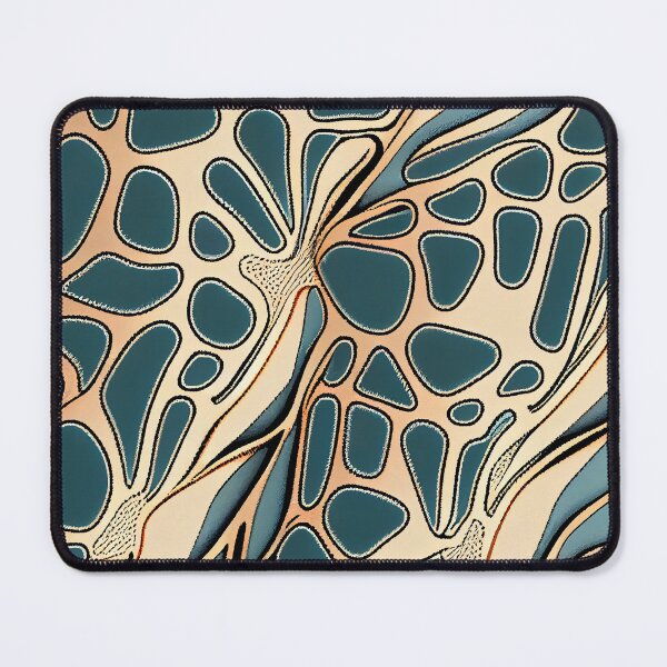 Item preview, Futuristic Simple Organic Animal Print Pattern Digital Painting designed and sold by CodeAndColors.