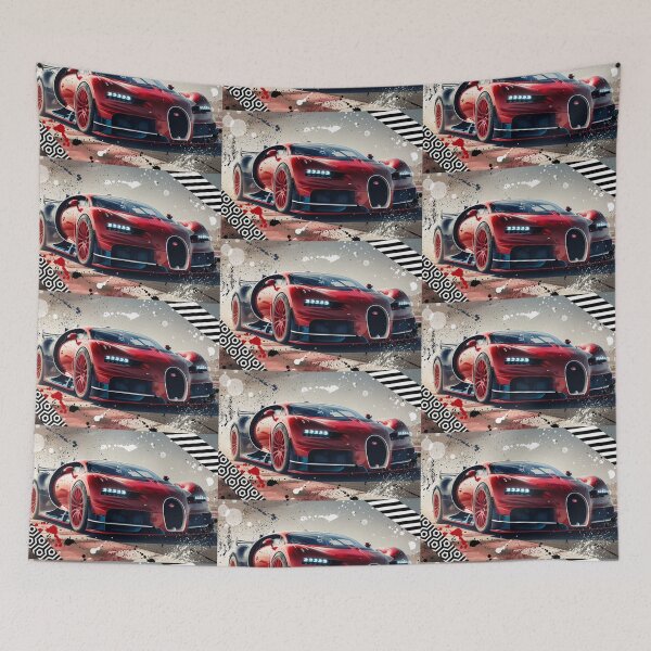 Item preview, Red Sports Car  designed and sold by TheVaultArt.