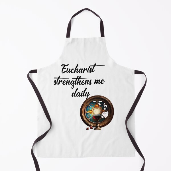 Item preview, Eucharist strengthens me daily designed and sold by Estevam Marinho.