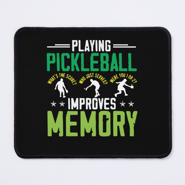 Item preview, Playing Pickleball Improves Memory Dink Player designed and sold by Dressed For  Duty.