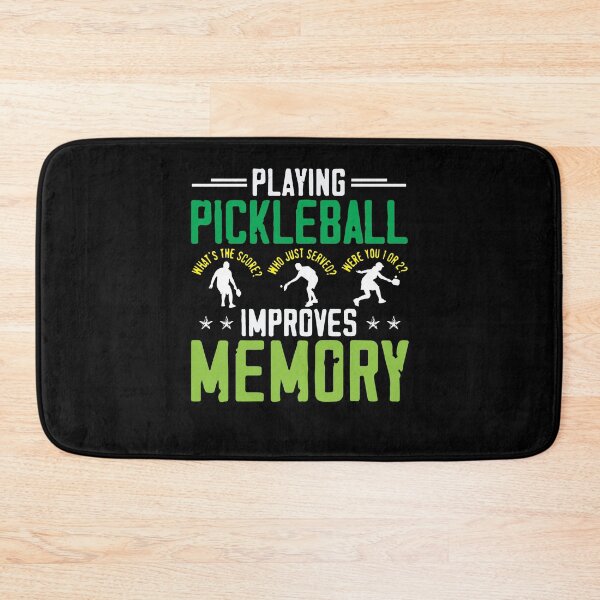 Item preview, Playing Pickleball Improves Memory Dink Player designed and sold by Dressed For  Duty.