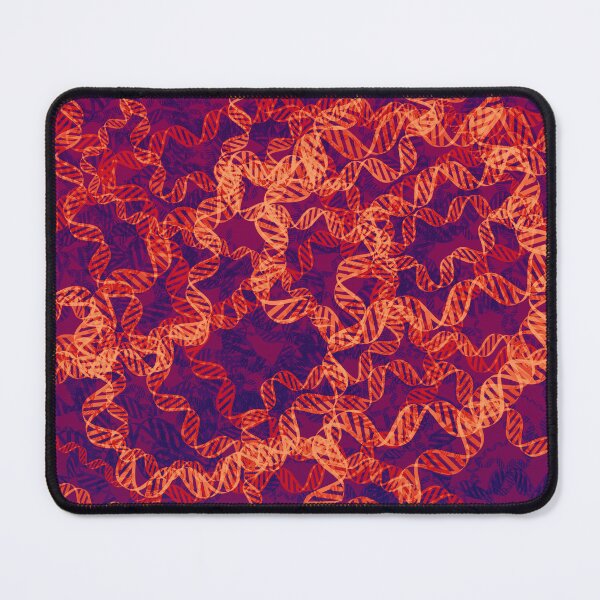 Item preview, Orange Purple DNA Pattern designed and sold by vividbiology.