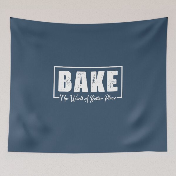 Item preview, Bake the World a Better Place, baking and Cooking lovers, Culinary Teacher Gift designed and sold by abdelhak2005.