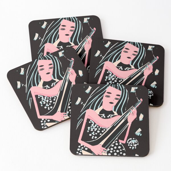 Item preview,  "The Passionate Woman with the Guitar" designed and sold by FunnyShopGirl.