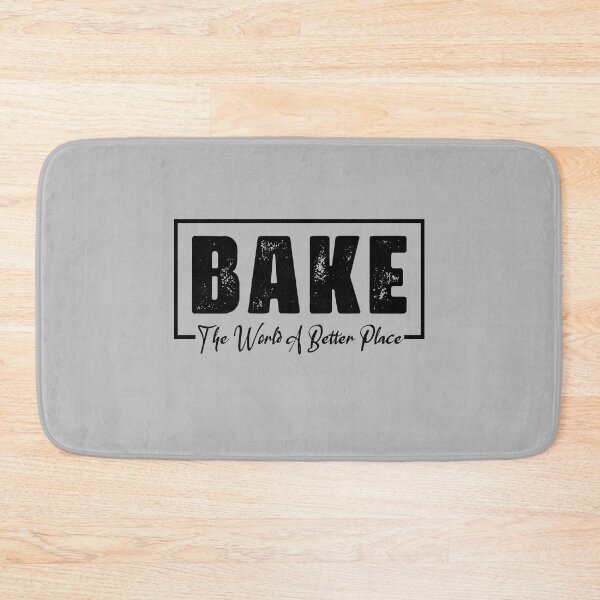 Item preview, Bake the World a Better Place, baking and Cooking lovers, Culinary Teacher Gift designed and sold by abdelhak2005.