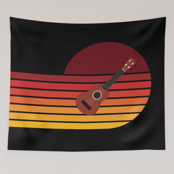 Item preview, Retro ukulele - ukulele designed and sold by piesdesignart.
