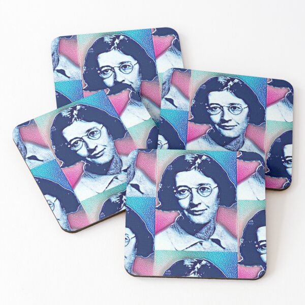 Item preview, Simone Weil Artwork | Simone Weil Portrait | Simone Weil Wall Art  designed and sold by Suyogsonar25.