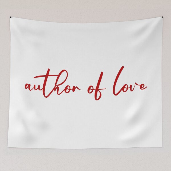 Item preview, author of love in red designed and sold by TeaRoseWriter.