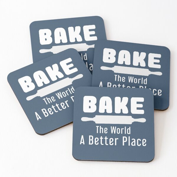 Item preview, Bake the World a Better Place, baking and Cooking lovers, Culinary Teacher Gift designed and sold by abdelhak2005.