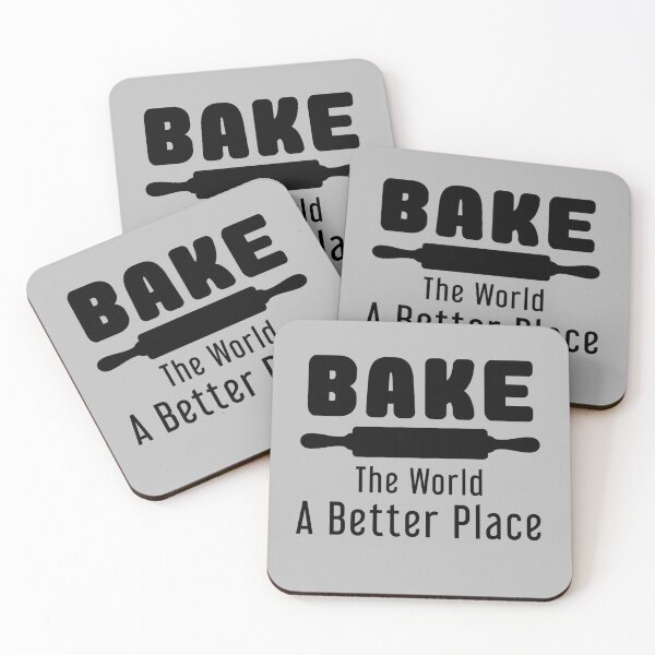 Item preview, Bake the World a Better Place, baking and Cooking lovers, Culinary Teacher Gift designed and sold by abdelhak2005.