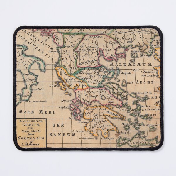 Item preview, Vintage Map of Greece from 1768 designed and sold by depresident.