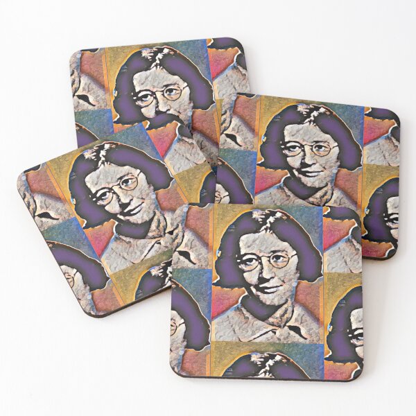 Item preview, Simone Weil Artwork | Simone Weil Portrait | Simone Weil Wall Art  designed and sold by Suyogsonar25.