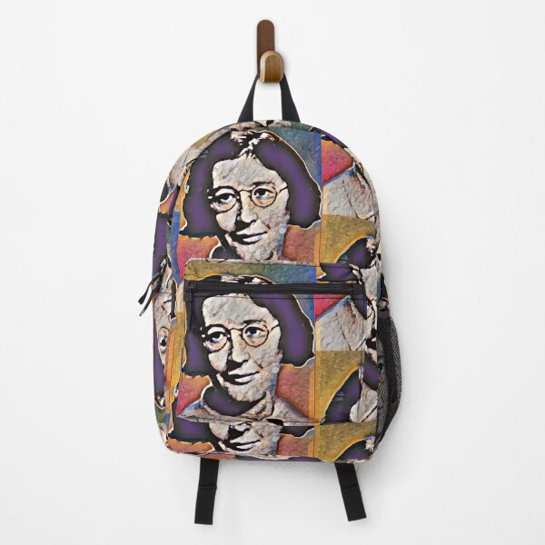 Item preview, Simone Weil Artwork | Simone Weil Portrait | Simone Weil Wall Art designed and sold by Suyogsonar25.