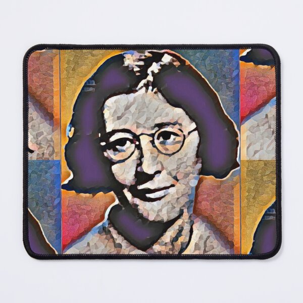 Item preview, Simone Weil Artwork | Simone Weil Portrait | Simone Weil Wall Art  designed and sold by Suyogsonar25.