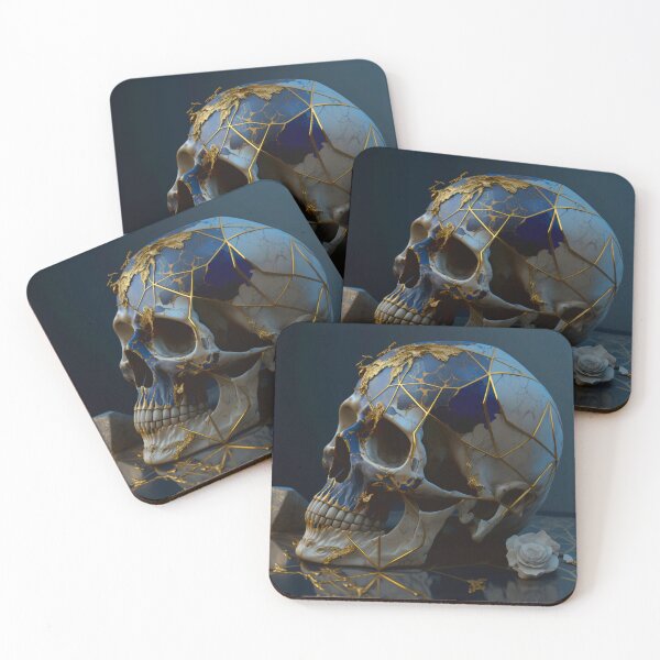 Item preview, Kintsugi Skull designed and sold by Sevastra33.