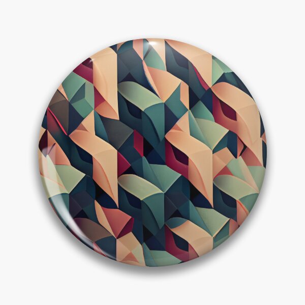 Item preview, Muted Pattern Digital Painting designed and sold by CodeAndColors.