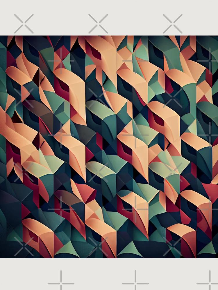 Thumbnail 6 von 6, Premium Oversized Pullover, Muted Pattern Digital Painting designt und verkauft von CodeAndColors.