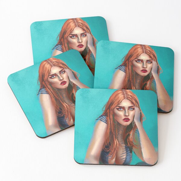 Item preview, Leah Lilith //  designed and sold by Art by Maria Milenova.
