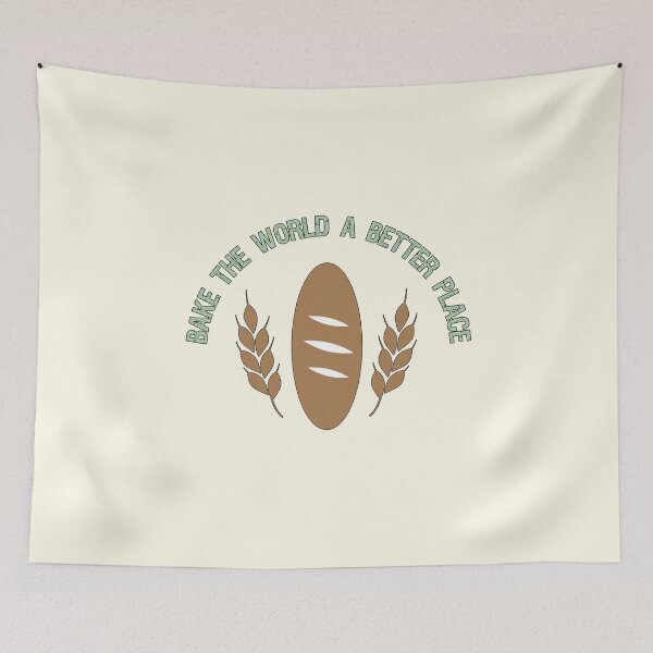 Item preview, Bake the World a Better Place, baking and Cooking lovers, Culinary Teacher Gift designed and sold by abdelhak2005.