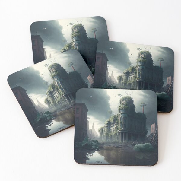 Item preview, Overgrown Metropolis designed and sold by D3monic.