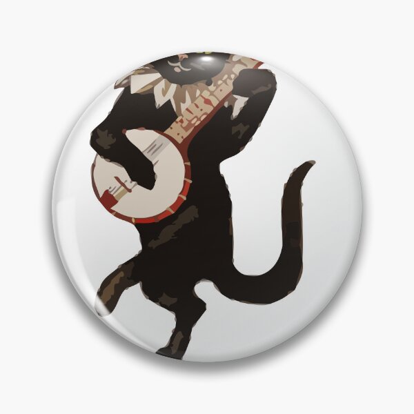 Item preview, Cat Playing Banjo designed and sold by Stoxnet.