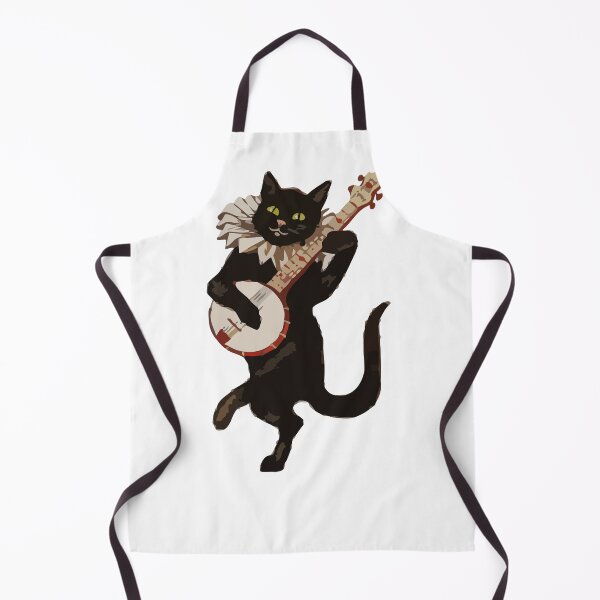 Item preview, Cat Playing Banjo designed and sold by Stoxnet.