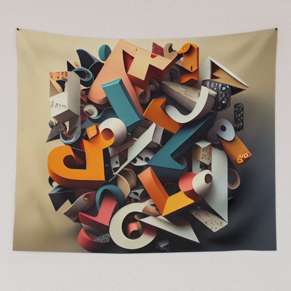 Item preview, Apostrophe in the Celerity Jumble Digital Painting designed and sold by CodeAndColors.