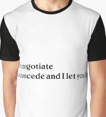 Negotiations Graphic T-Shirt