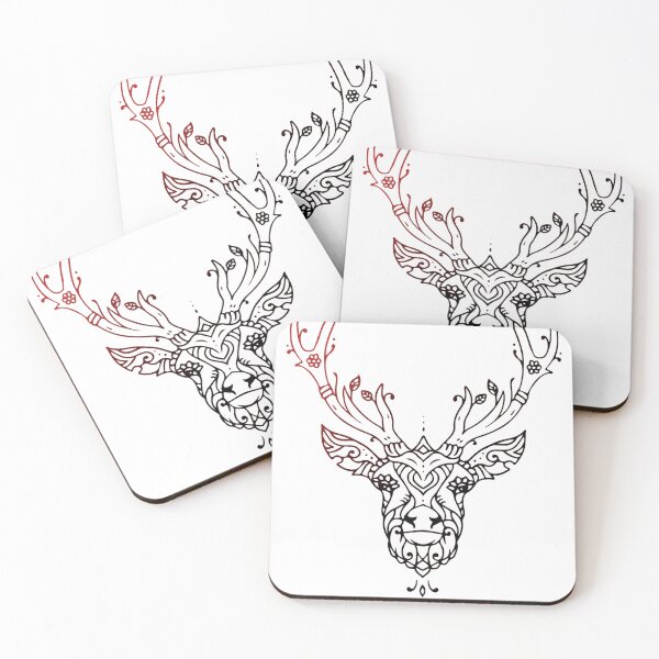 Item preview, deer head design designed and sold by Unique010.