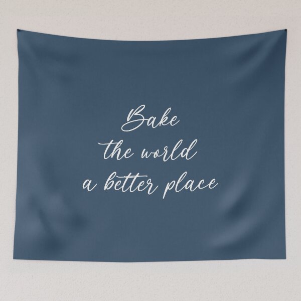 Item preview, Bake the World a Better Place, baking and Cooking lovers, Culinary Teacher Gift designed and sold by abdelhak2005.
