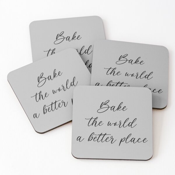 Item preview, Bake the World a Better Place, baking and Cooking lovers, Culinary Teacher Gift designed and sold by abdelhak2005.