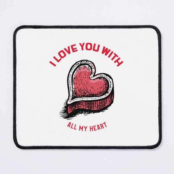 Item preview, I love you with all my heart designed and sold by Eugenie974.