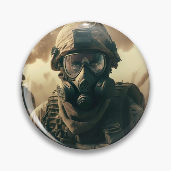 Item preview, Desert warfare soldier deployment  designed and sold by AiArtestry.