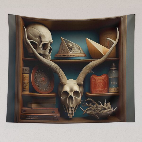 Item preview, Curiosities on the Shelf Digital Painting designed and sold by CodeAndColors.