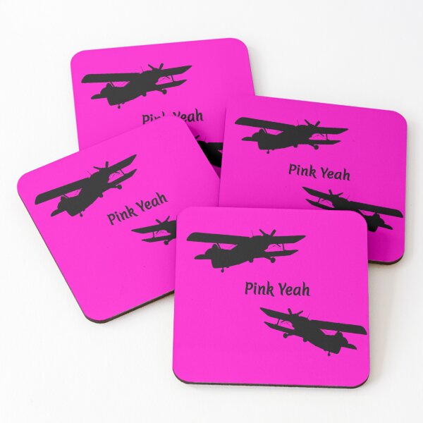 Item preview, Pink Crop Duster Pattern designed and sold by Pink  Yeah.