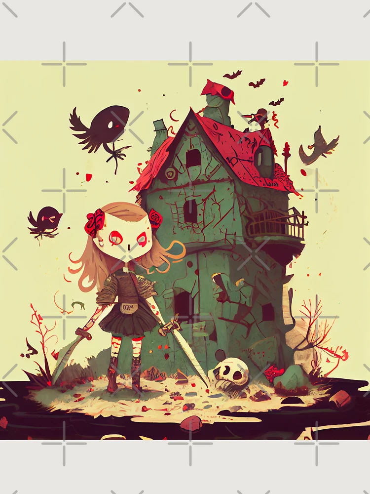 Thumbnail 6 von 6, Premium Oversized Pullover, Yard Pen A Splotchy Tale Digital Painting designt und verkauft von CodeAndColors.