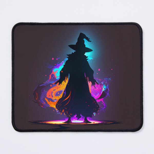 Item preview, Floating Spirit Wizard Magic Silhouette designed and sold by djozefo.